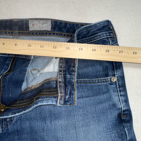 AG The Graduate Jeans Men 34x34 (34x30) Tailored Leg Blue 360 Denim Made In‎ USA - Picture 3 of 8